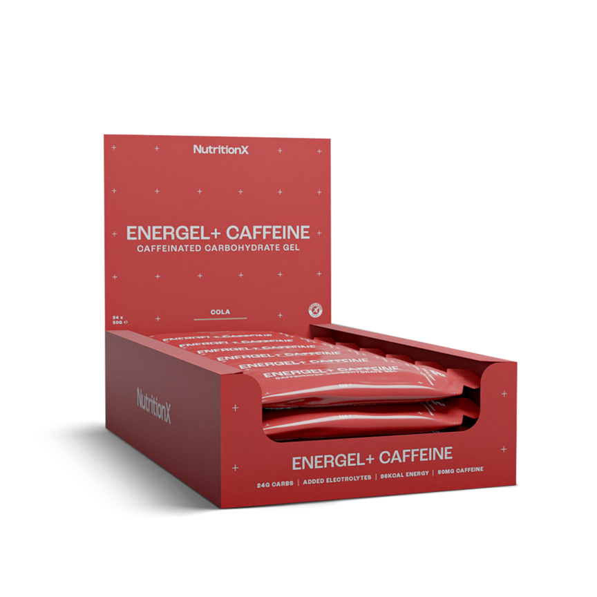 Energel+ Caffeine Energy Gel (24 x 50g)