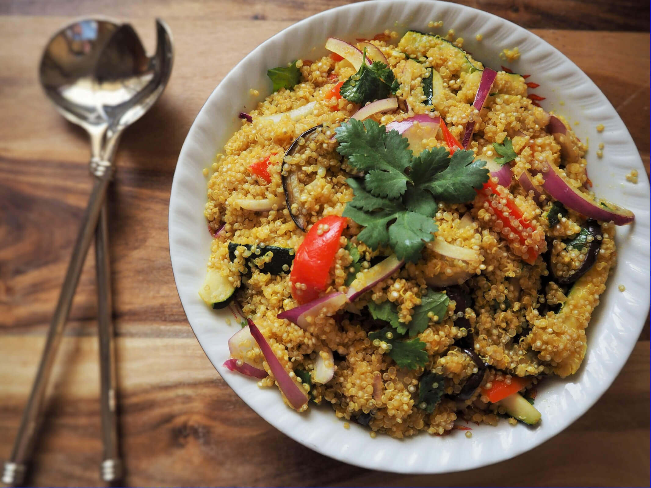 Vegan Black Bean and Quinoa Salad  - Nutrition X