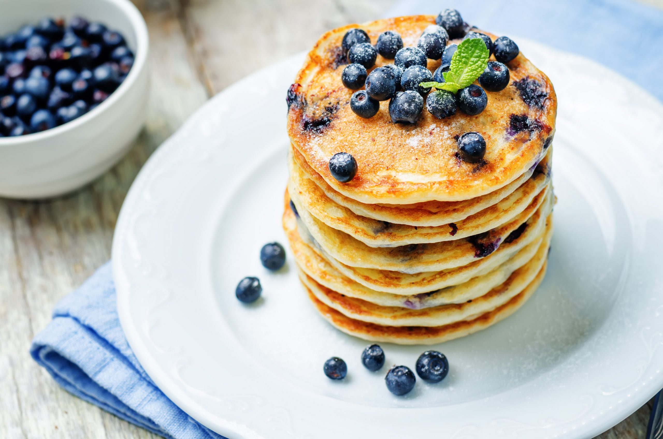 Vanilla and Blueberry Protein Pancakes Recipe - Nutrition X