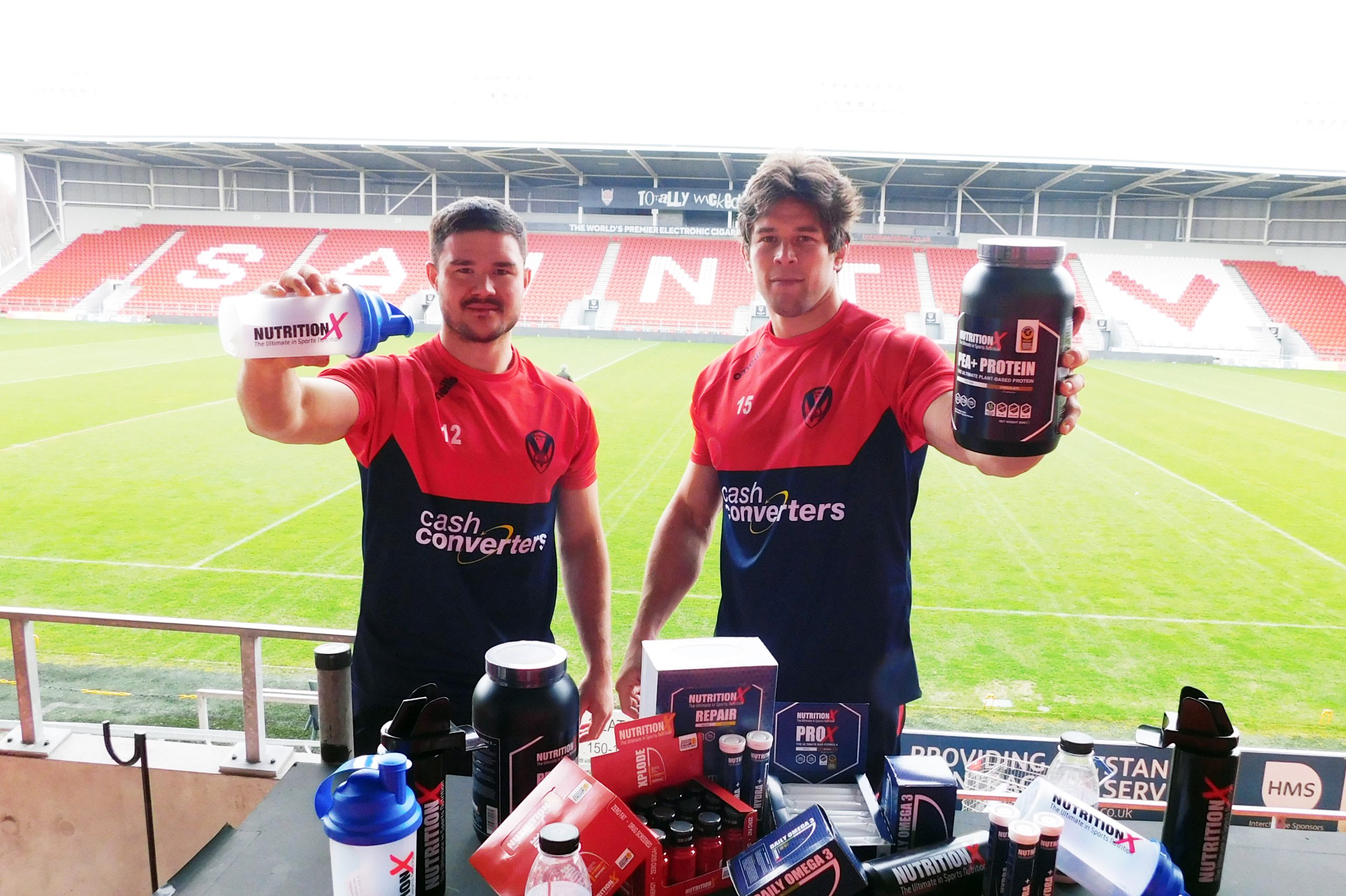Nutrition X Joins Super League with St. Helens R.F.C Partnership