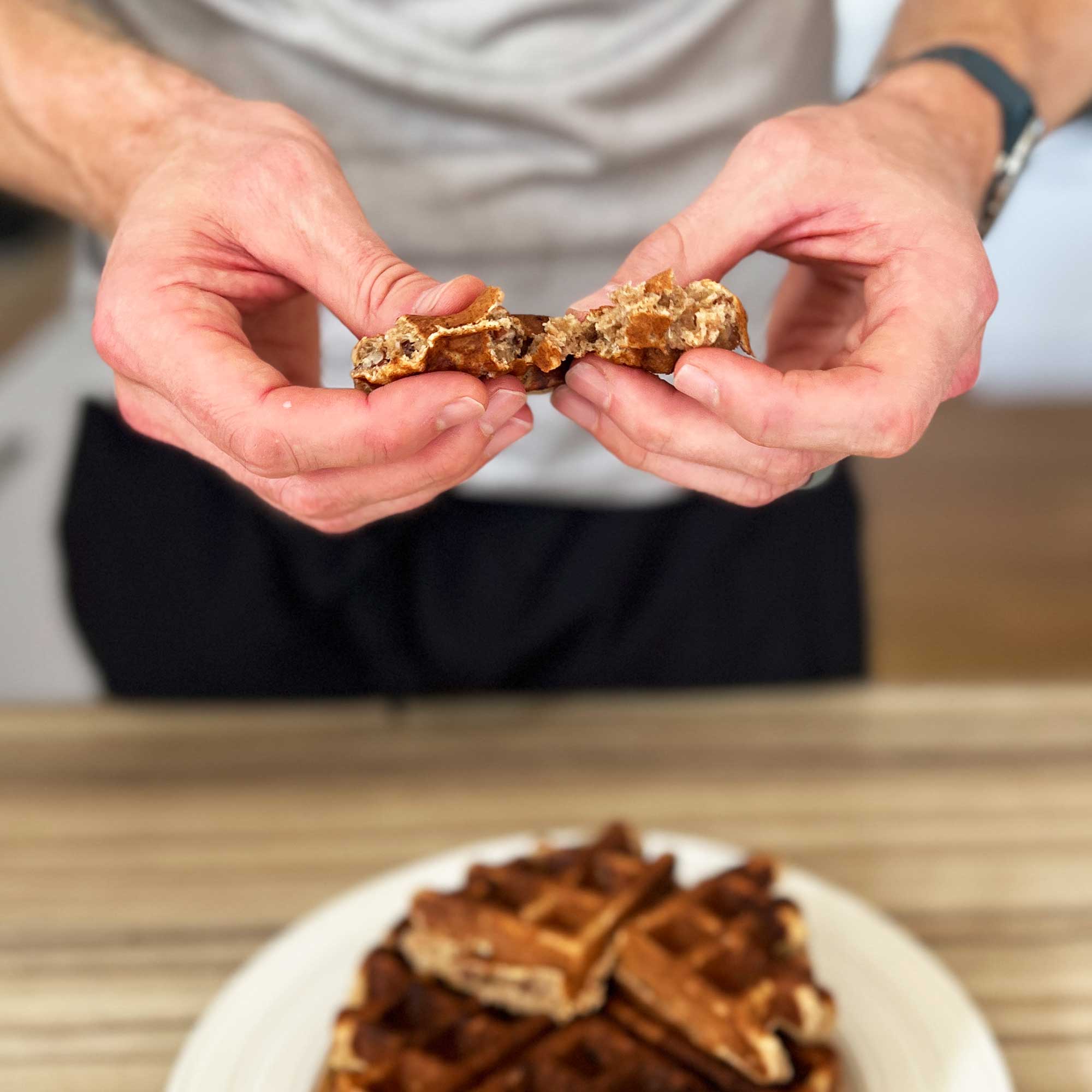 Wholemeal Protein Waffles - Nutrition X